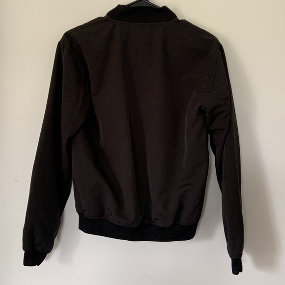 Black Bomber Jacket - Picture 3 of 3